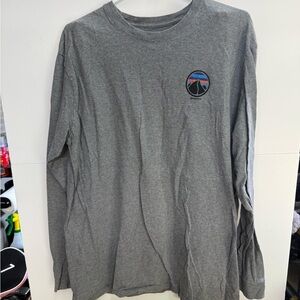 Patagonia Gray Crew Neck T-Shirt